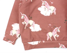 Name It light mahogany unicorn sweatshirt